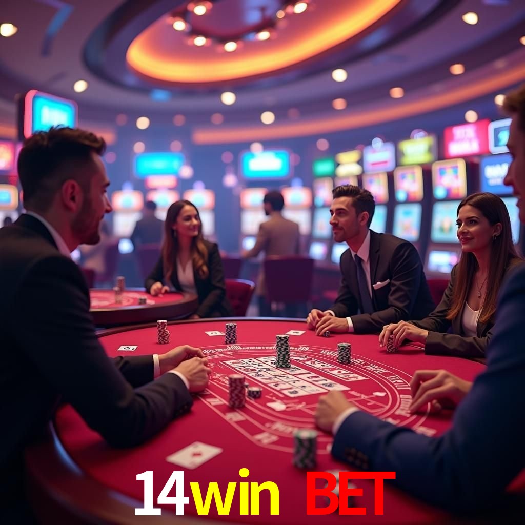 Mesa de Blackjack 14win bet